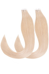 Extensii Tape-On VIP Blond Argintiu